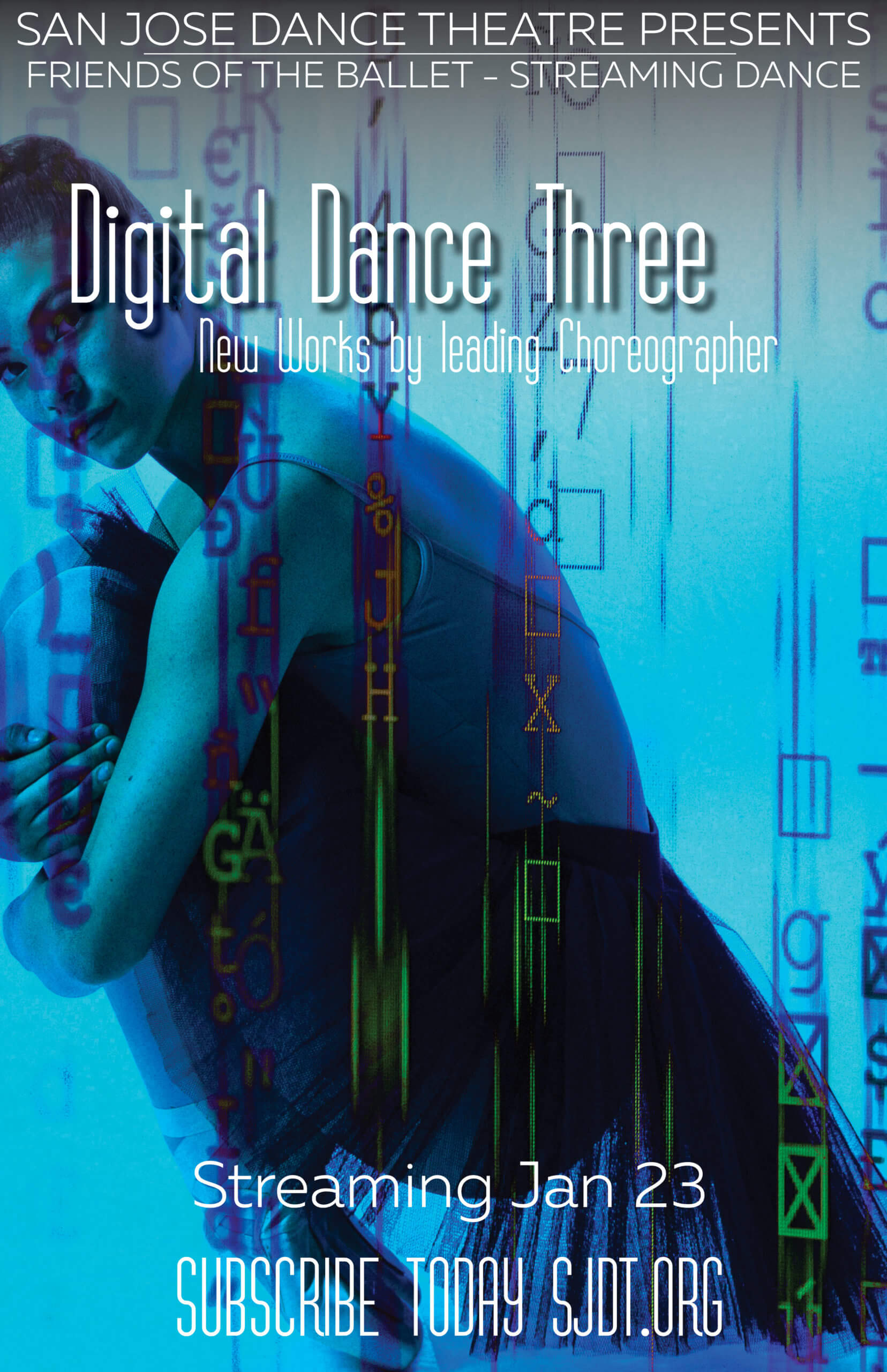 Digital Dance Three digital stream friends of ballet