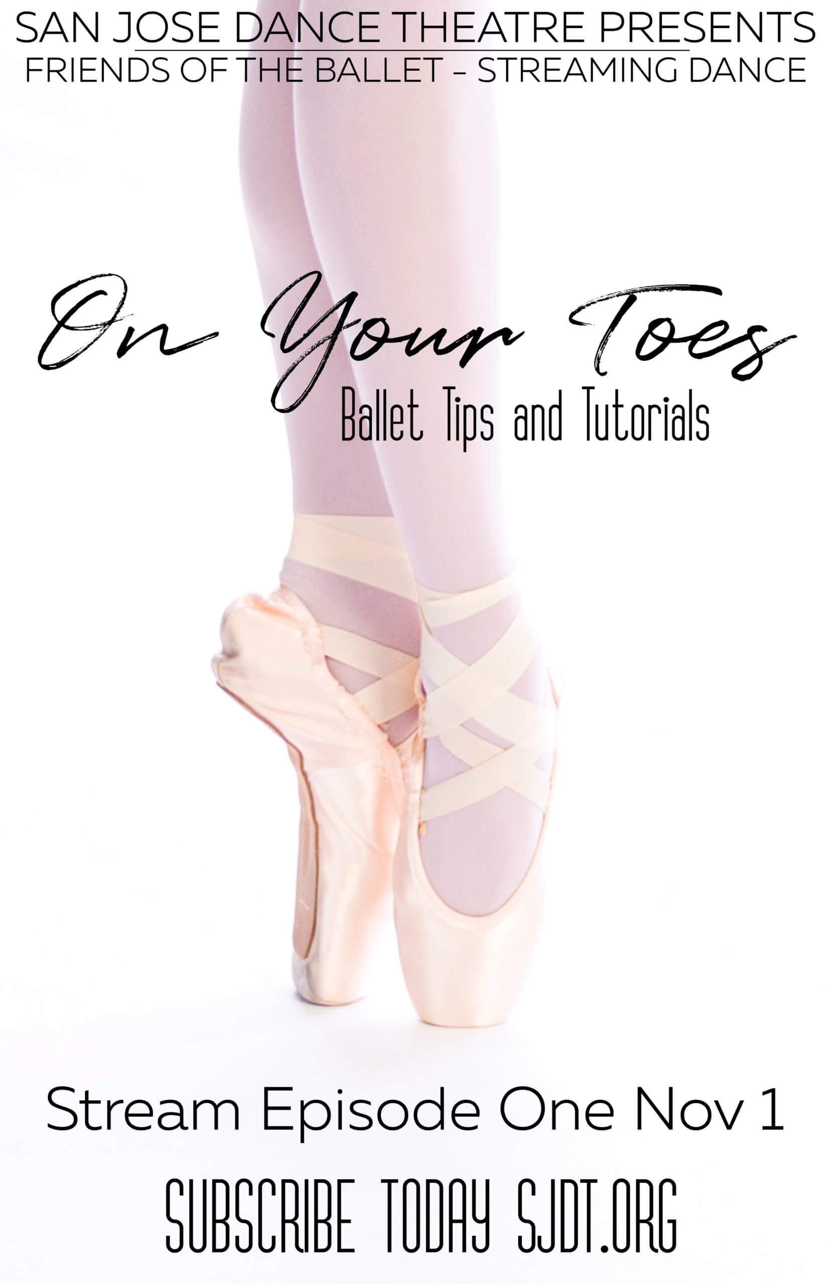 On Your Toes digital stream friends of ballet