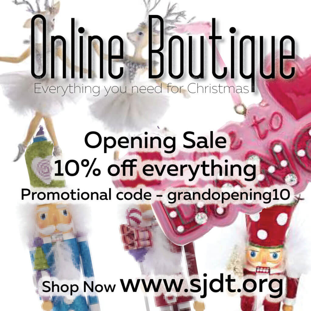 SJDT boutique 10% off promo