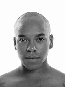 Augusto Cesar Francisco da Silva headshot black & white
