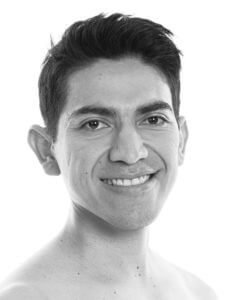 Lino Cesar Vazquez Farias-Strong headshot black & white