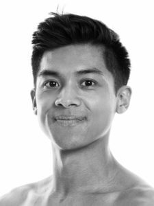 Jeriel Garcia headshot black & white