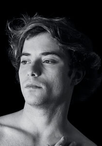 Black and white headshot