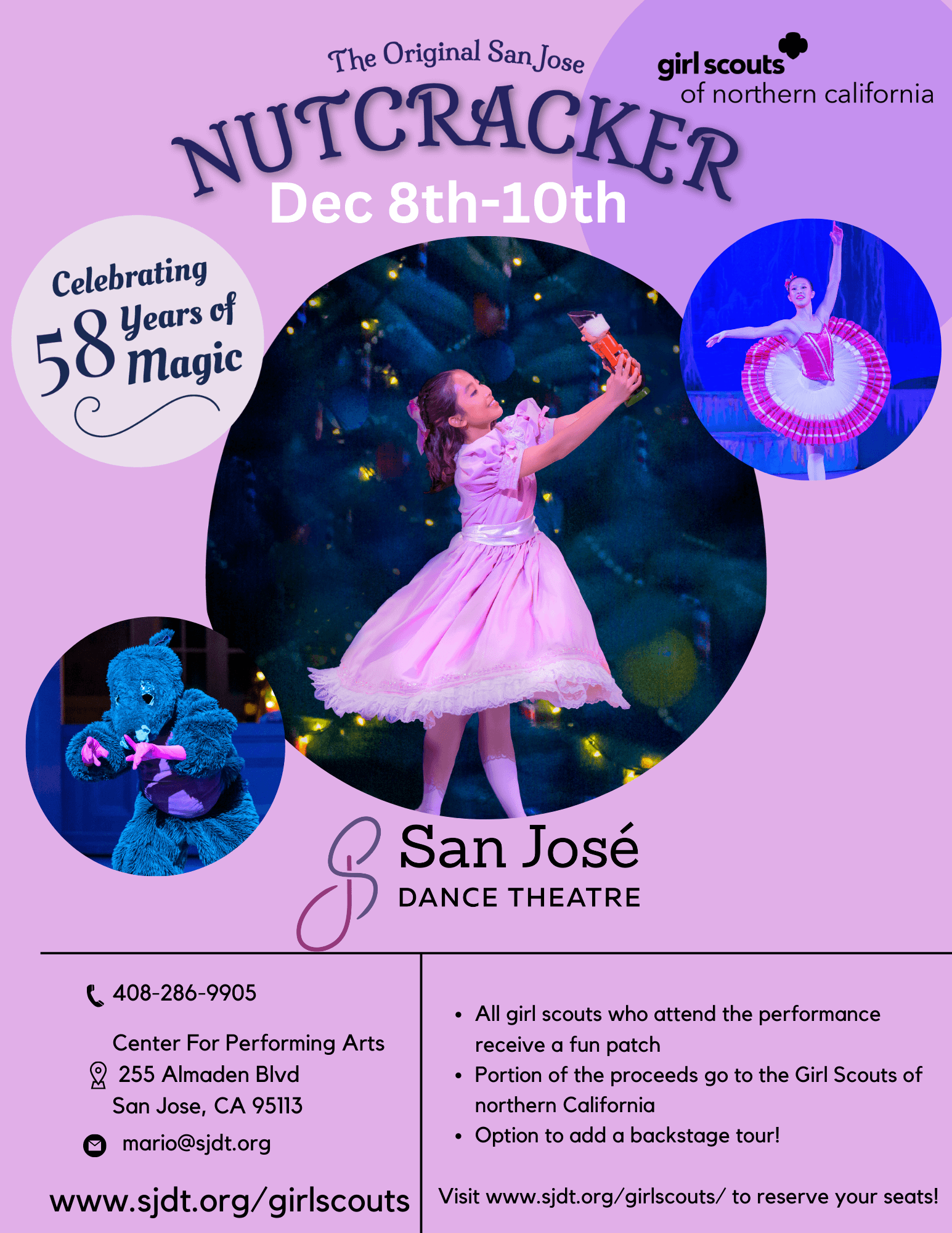 Girl Scouts Tickets San Jose Dance Theatre