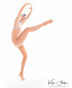 Hollie Redoph in a modern front attitude